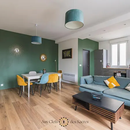 Ponsardin #55 Spacieux 3 Ch 6 Couchages Апартаменты *